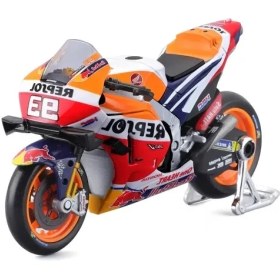 تصویر ماکت موتور 1:18 مایستو Honda Repsol Team MotoGP 2021 