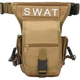 تصویر کیف‌ کمری‌ تاکتیکال مدل SWAT ا SWAT tactical waist bag SWAT tactical waist bag