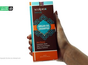 تصویر شامپو موی سر حاوی روغن آرگان اسکالپیا ARGAN OIL SHAMPOO SCALPIA