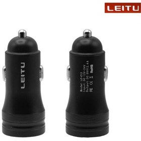 تصویر شارژر فندکی میکرو برند LEITU مدل LCC13 LEITU micro brand lighter charger model LCC13