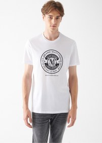تصویر تی شرت آستین کوتاه مردانه ماوی ا mavi | 065168-620 mavi | 065168-620