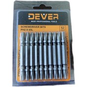 تصویر سر پیچ گوشتی دو طرف ستاره دیور 