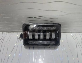 تصویر چراغ پرژکتور 5 اینچ لنز دار آفرودی 12-24 مربع پرژکتور 5 اینچ لنزدار آفرودی