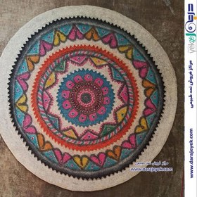 تصویر نمدطبیعی گرد 150 سانت 