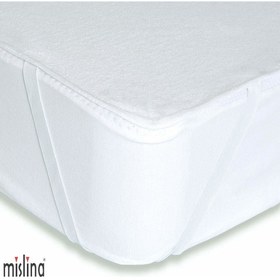 تصویر محافظ تشک دو لایه کتان ضد مایع برند mislina Liquid Proof Cotton Double Pad Mattress Protector Mattress Protector