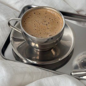 تصویر فنجون استیل دوجداره 