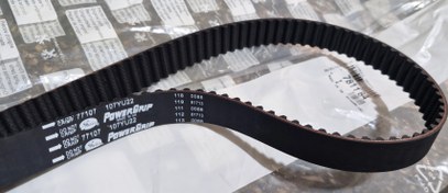 تصویر تسمه تایم پاورگریپ 107مناسب برای پراید تیبا ساینا کوییک اورجینال اصلی POWER GRIP