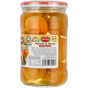 تصویر سحر کمپوت زردآلو شیشه 660 گرمی-1404281 