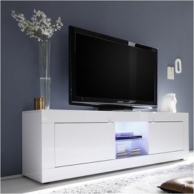 تصویر میز تلویزیون مدل BL0115 - ملامینه / سفید 