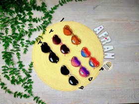 تصویر عینک طرح قلبی 