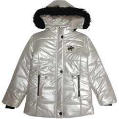 تصویر کاپشن دخترانه مدل فضایی سایز 7 سال تا 13 سال 