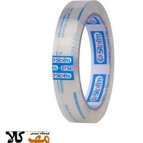 تصویر چسب 72 یاردحلقه بزرگ استورم Storm crystal clear tape