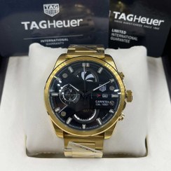 تصویر ساعت مچی مردانه تگ هویر TAG HEUER CR7 gold 