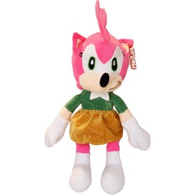 تصویر عروسک سونیک دختر amy rose ارتفاع 45 سانتیمتر 