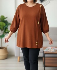 تصویر تونیک مخمل کبریتی 