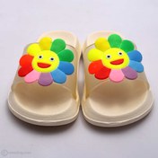 تصویر دمپایی دخترانه رنگین کمان سایز ۲۵ تا ۴۰ 