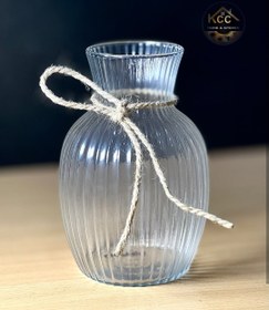 تصویر گلدان شیشه ای 