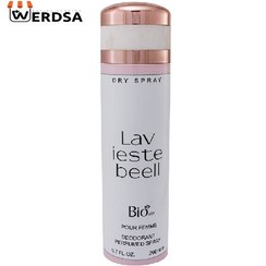 تصویر اسپری بدن زنانه مدل Lavieste Beell حجم 200 میلی لیتر بیو استار Bio Star Lavieste Beell Deodorant Spray For Women 200ml