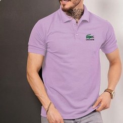 تصویر تیشرت لاگوست یاسی Lagost lilac shirt