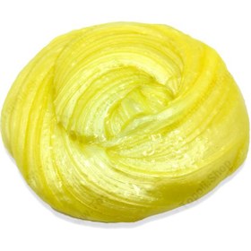 تصویر ژل بازی پاستلی زرد 