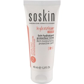 تصویر کرم مرطوب کننده قوی حجم 40 میلی لیتر ساسکین Soskin Moisturizer Cream 40 ml