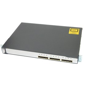 تصویر سوئیچ سیسکو مدل WS-C3750G-12S-S استوک Cisco WS-C3750G-12S-S 12Port Switch Stock