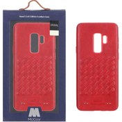 تصویر قاب McCoy حصیری Samsung Galaxy S9 Plus | قرمز (پک دار) McCoy Rattan Case for Samsung Galaxy S9 Plus | Red (Packaged)