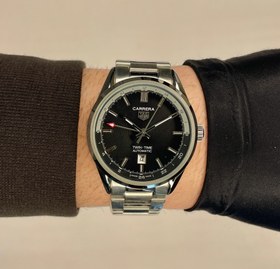 تصویر ساعت مردانه تگ هویر مدل کررا تواین تایم موتور اتوماتیک TAG Heuer Carrera twin-time Automatic