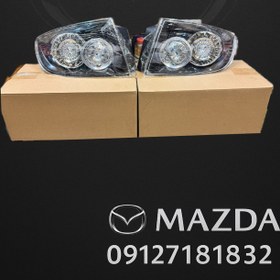 تصویر چراغ خطر مزدا ۳ چین 