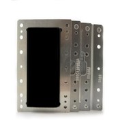 تصویر ست قالب فلزی لمینت گلس سامسونگ SAMSUNG S9 / G960 مخصوص دستگاه اج و پایه بلند 