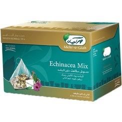 تصویر دمنوش سلامت مهر گیاه حاوی اکیناسه 14 عددی ا echinacea mix meh giah 14tea bags echinacea mix meh giah 14tea bags