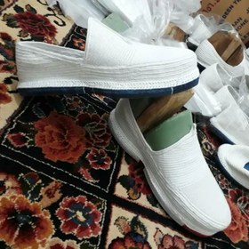 تصویر گیوه مردانه رنگ آبی ( سایز 40 ) 