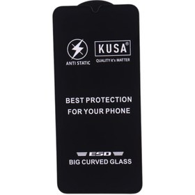 تصویر گلس آنتی استاتیک kusa Glass cover mobile kusa