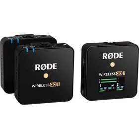 تصویر میکروفون بیسیم Rode مدل GO II دوکاربره Rode Wireless GO II 2-Person Compact