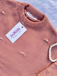 تصویر پلیور دخترانه مروارید کد 8315 