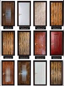 تصویر درب اتاق خواب ملامینه جدید HPL کد 500 مدرن 