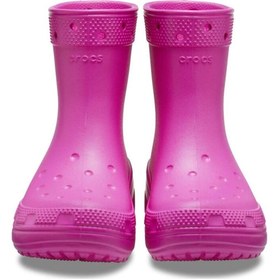 تصویر چکمه باران دخترانه کراکس کد 208544-6UB Pembe | Crocs 