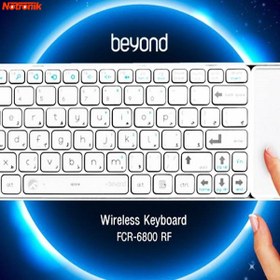 تصویر کیبورد بیاند بی سیم مدل BK-6800 RF ا BK-6800 RF Wireless Keyboard BK-6800 RF Wireless Keyboard