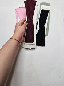 تصویر هدبند پایپوینی ساتن - چری 