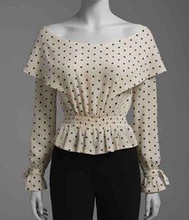 تصویر کراپ یقه قایقی 