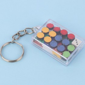 تصویر جاکلیدی منچ و مارپله کوچک Keychain Pendant