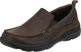 Skechers harper forde dark sale brown