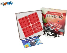 تصویر بازی فکری فکرانه مدل پنتاگو Pentago ا Pentago game Pentago game