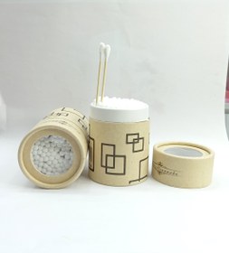 تصویر گوش پاک کن چوبی بسته 90 عددی 