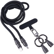 تصویر کابل شارژ تایپ سی الدینیو مدل 1.2CM LC22c 