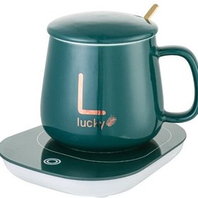 تصویر ماگ حرارتی لاکی جعبه کادویی ماگ هیتر دار هیتردار - سبزکله غازی ا Lucky ceramic mug Lucky ceramic mug