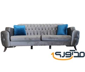 تصویر مبل راحتی 8 نفره مدل چستر ونیز 8 seater Chester Venice sofa