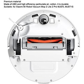 تصویر اکسسوری جارو رباتیک شیائومی مناسب مدل های Accessories Kit for Xiaomi Mi Robot Vacuum Mop 2 Lite 2 Pro MJSTL MJST1S, Replacement Parts Kit Includes 2 Main Brushes, 4 Filters, Side Brushes, 4 Mop Clothes, 1 Thread Brush ( ارسال 10 الی 15 روز کاری) 