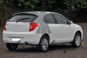 تصویر سپر عقب جک جی 3 سفید JAC J3