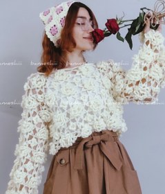 تصویر بلوز شکوفه 